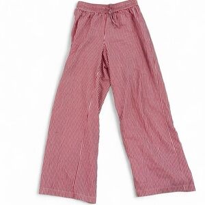 Princess Polly Red Striped Wide Leg Pants